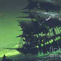 The Flying Dutchman by Tithi Luadthong