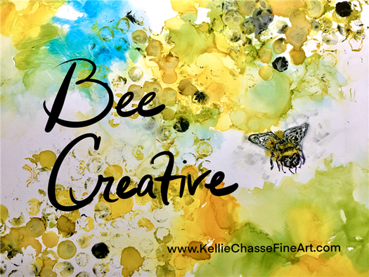 Bee Creative With Alcohol Inks