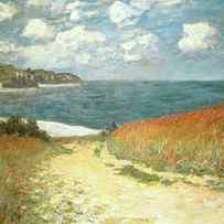 Path in the Wheat Fields at Pourville by Claude Monet