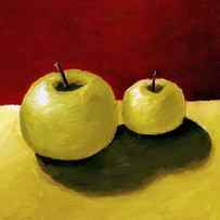 Granny Smith Apples by Michelle Calkins