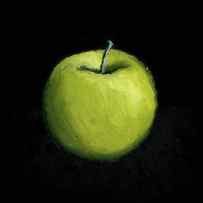 Green Apple Still Life by Michelle Calkins