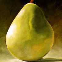 Green Pear by Toni Grote