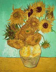 Wall Art - Painting - Sunflowers by Van Gogh by Vincent Van Gogh