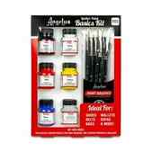 Angelus 799-01-KIT Leather Paint Brushes - 5 Pieces