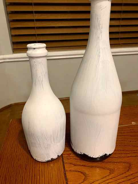 how to paint a vase with baking soda and without