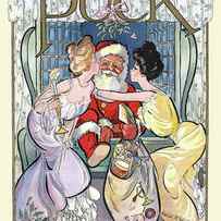 Puck Christmas 1902 by Frank A. Nankivel