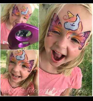 idz face painting by kez