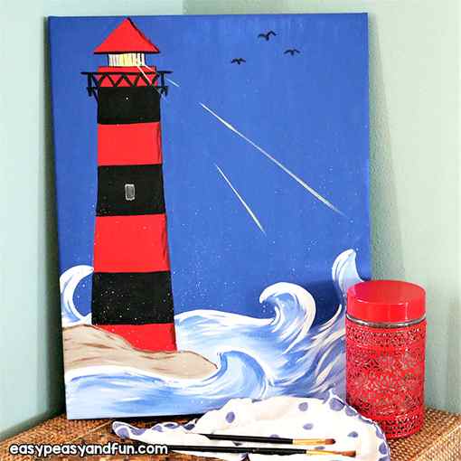 Lighthouse on Canvas