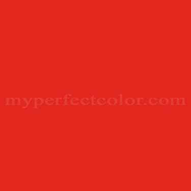 Paint Color Match of TED Talk Red 
