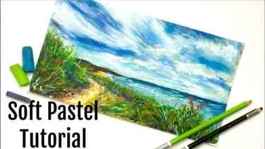 Read more about the article Ocean soft pastel tutorial for beginners