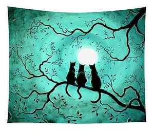 Abstract Cat Tapestries