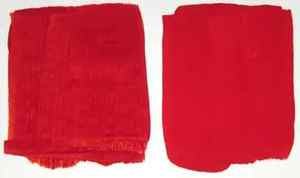 A comparison of mixed Red with Cadmium Red