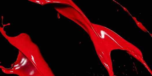 how to mix and make dark blood red paint