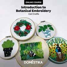 Introduction to Botanical Embroidery