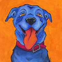 The Blue Dog of Sandestin by Robin Wiesneth