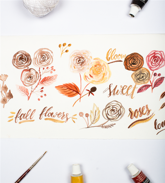 An Easy Way To Paint Rose Blooms (with Video)