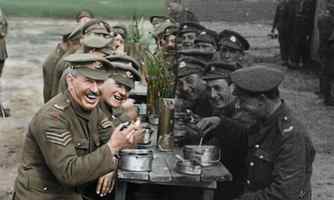An image from Peter Jackson’s They Shall Not Grow Old.