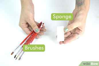 Step 2 Stock up on face painting brushes and sponges.
