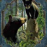 Mom and Cub Bear by JQ Licensing