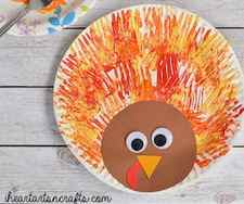 Fork Painted Turkey
