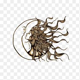 Pokémon Sun and Moon Solar eclipse Drawing Kiss, moon, love, dragon png thumbnail