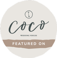 A badge for 'Coco Wedding Venues'.