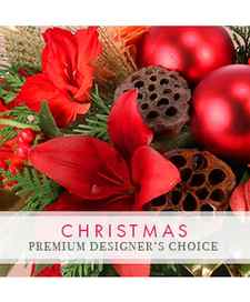 Beautiful Christmas Florals Premium Designer
