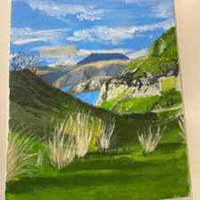Natural Landscape Painting Class review by Hannah Shijir - Melbourne
