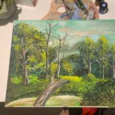 Natural Landscape Painting Class review by Lily Julian - Melbourne