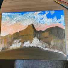 Natural Landscape Painting Class review by Sissi Zhang - Melbourne