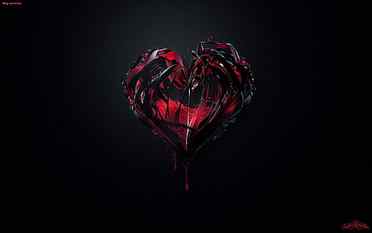 Gothic Heart Love Romance Valentines High Resolution Images, 3d HD wallpaper