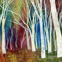 White Forest I by Hailey E Herrera