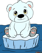 How to Draw a Polar Bear Cub Featured image