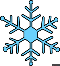 How to draw a Snowflake Featured Image