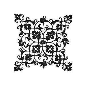 Wall Art - Drawing - Floral Vine Pattern by CSA Images
