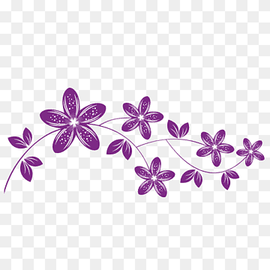 Flower Paper Drawing Branch Petal, invitation flowers, purple, violet, color png thumbnail