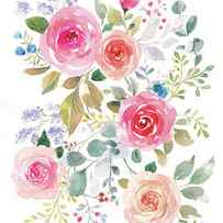 Lush Roses II by Danhui Nai