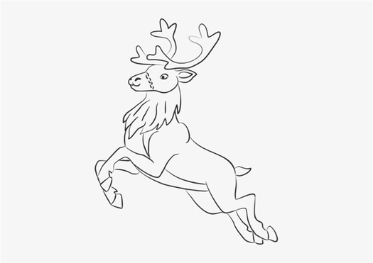 Reindeer Drawing Images Browse 191504 Stock Photos Vectors and Video Adobe Stock