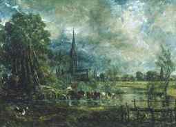 John Constable Salisbury Cathedral from the Meadows 1829-1931 © Guildhall Art Gallery