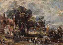 John Constable Sketch for ‘The Hay Wain’ about 1820
