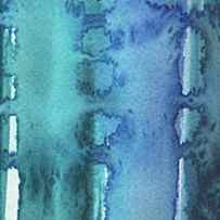 Blue Abstract Cool Waters IV by Irina Sztukowski
