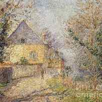 Houses on the Banks of the Eure by Gustave Loiseau