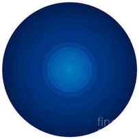 Deep Blue Circles by Frank Tschakert