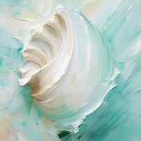 Seashell Memories - Shell Paintings by Lourry Legarde