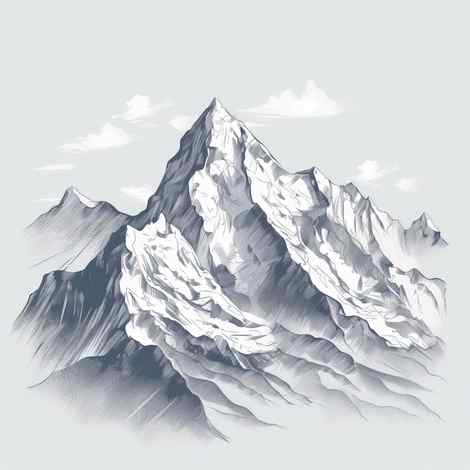 How to Draw Realistic Mountains Our Pastimes