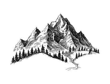 140 Drawing mountains ideas mountain drawing drawings landscape drawings