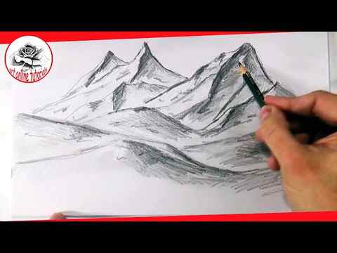 Mountain Range Drawing Images Browse 126806 Stock Photos Vectors and Video Adobe Stock