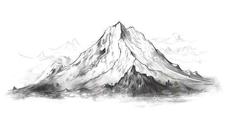 70 Easy Mountains Drawing Ideas 2023 How to Draw Mountains HARUNMUDAK