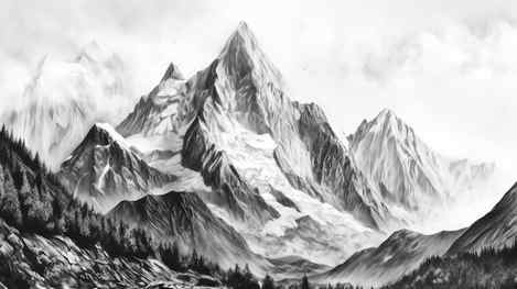 Landscape scenery drawing by pencil easy ways Pencil drawing nature easy YouTube