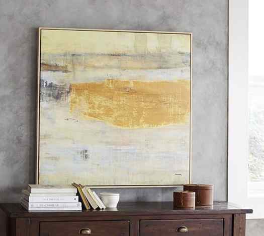 Pottery Barn Abstract Painting